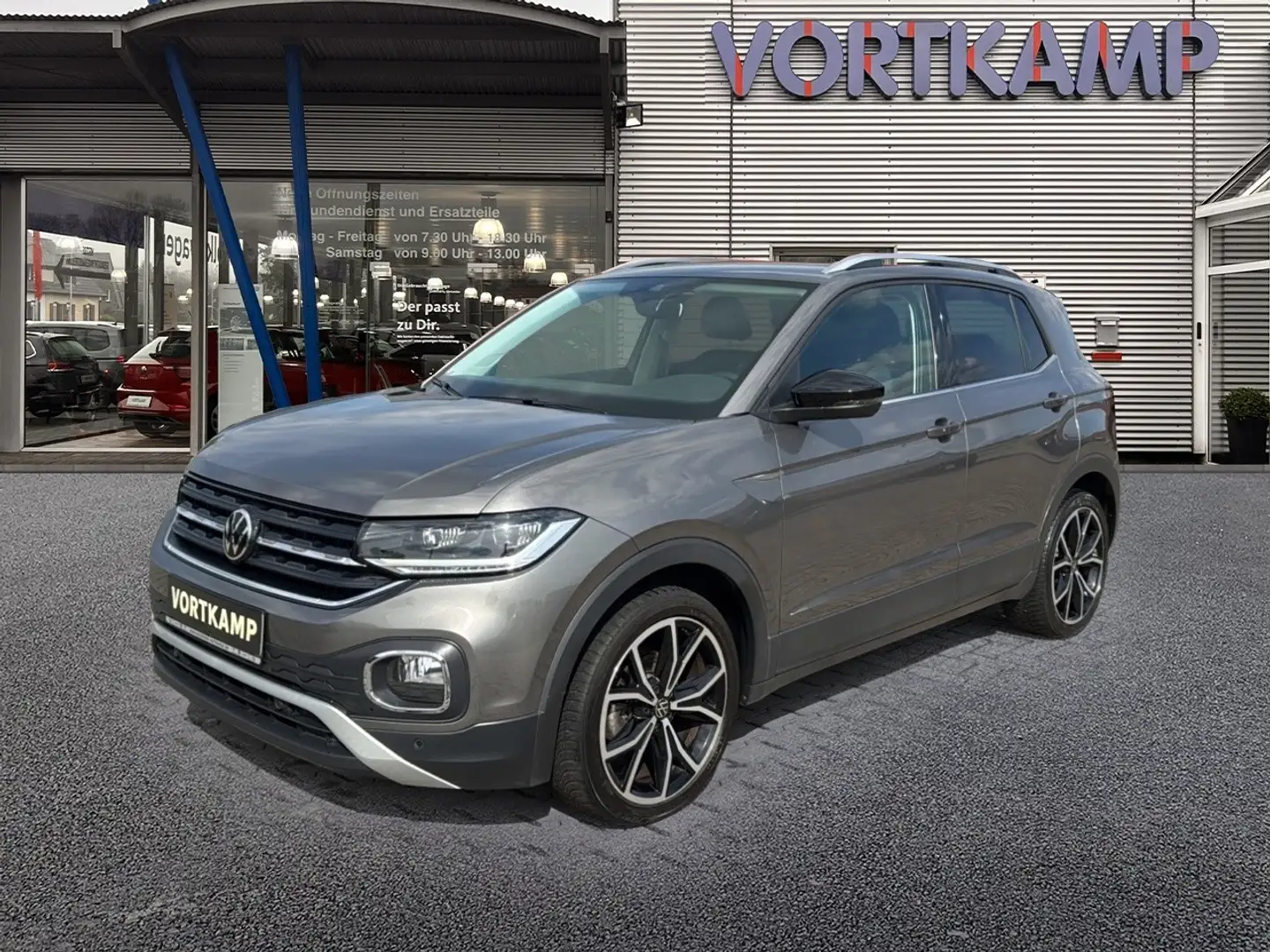 Volkswagen T-Cross Black Style 1.0 DSG Kamera/LED Grau - 2