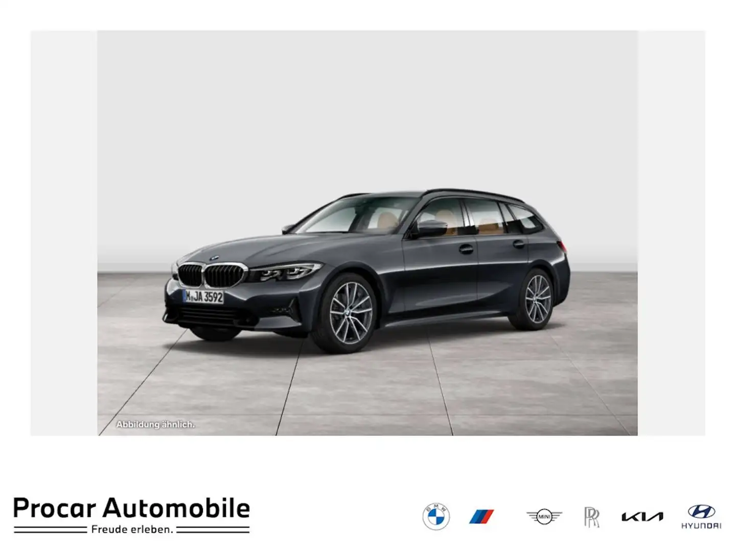 BMW 330 i xDrive KAMERA+NAVI+LED+DAB+DA+PA+LORDOSE Gris - 1