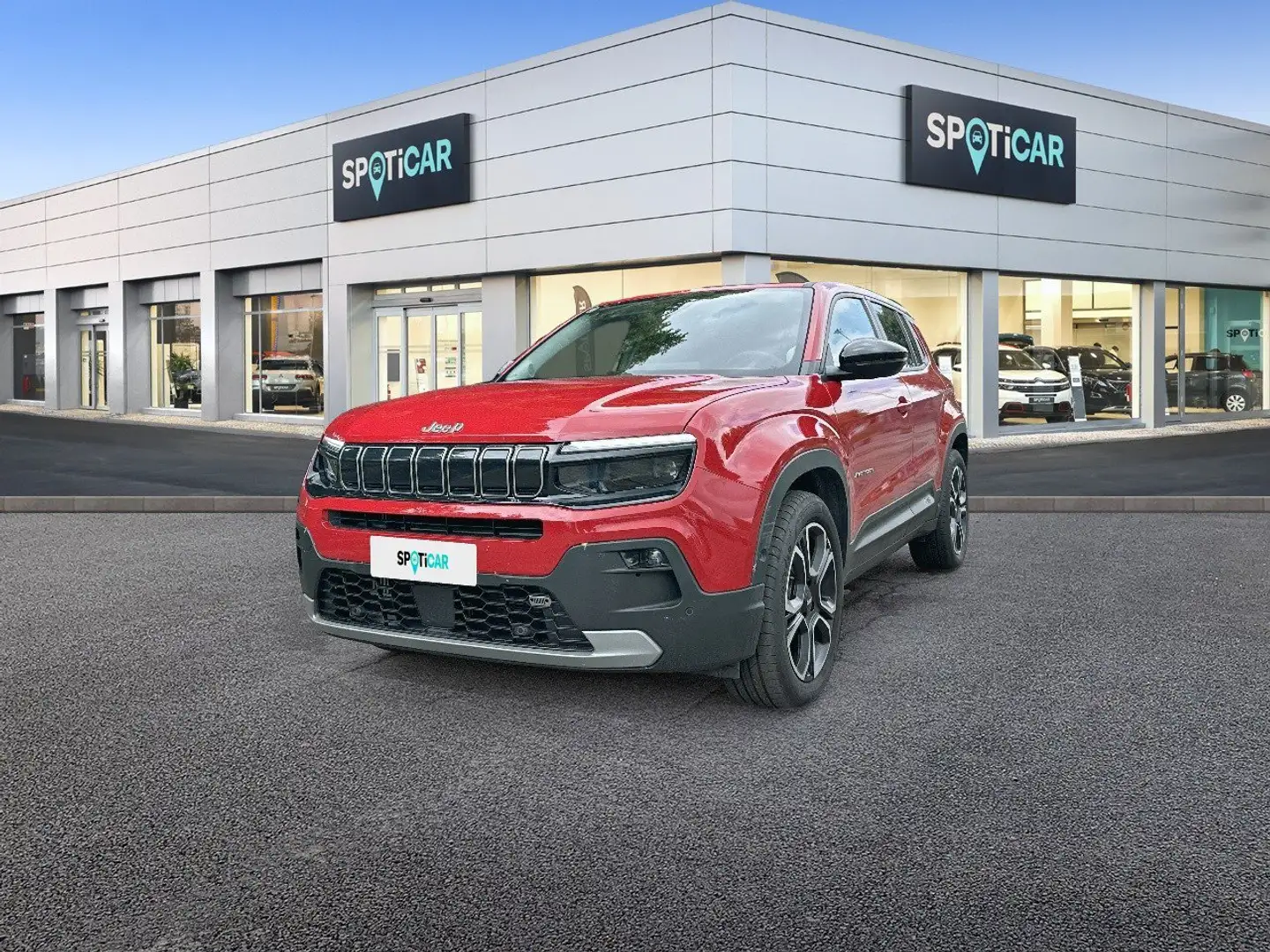 Jeep Avenger 1.2 Turbo Summit Červená - 1