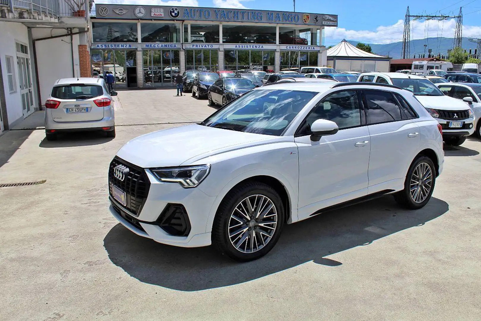 Audi Q3 35 TDI S tronic S line edition Blanc - 1