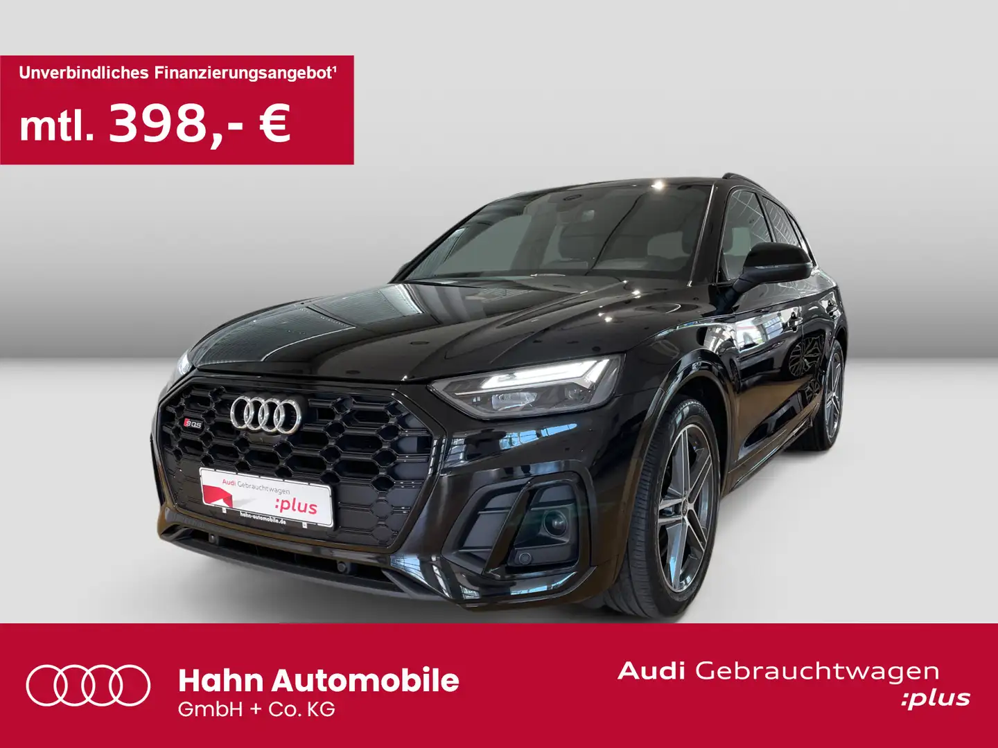 Audi SQ5 3.0TDI quattro Tiptrc Pano AHK 360° Standhei Zwart - 1