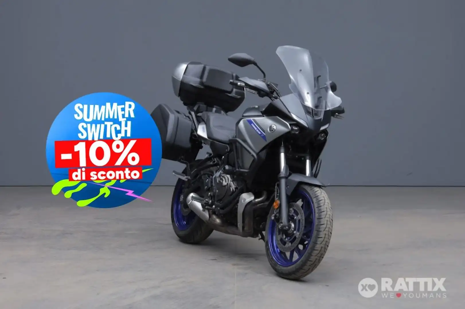 Yamaha Tracer 7 GT 700 GT Plateado - 1
