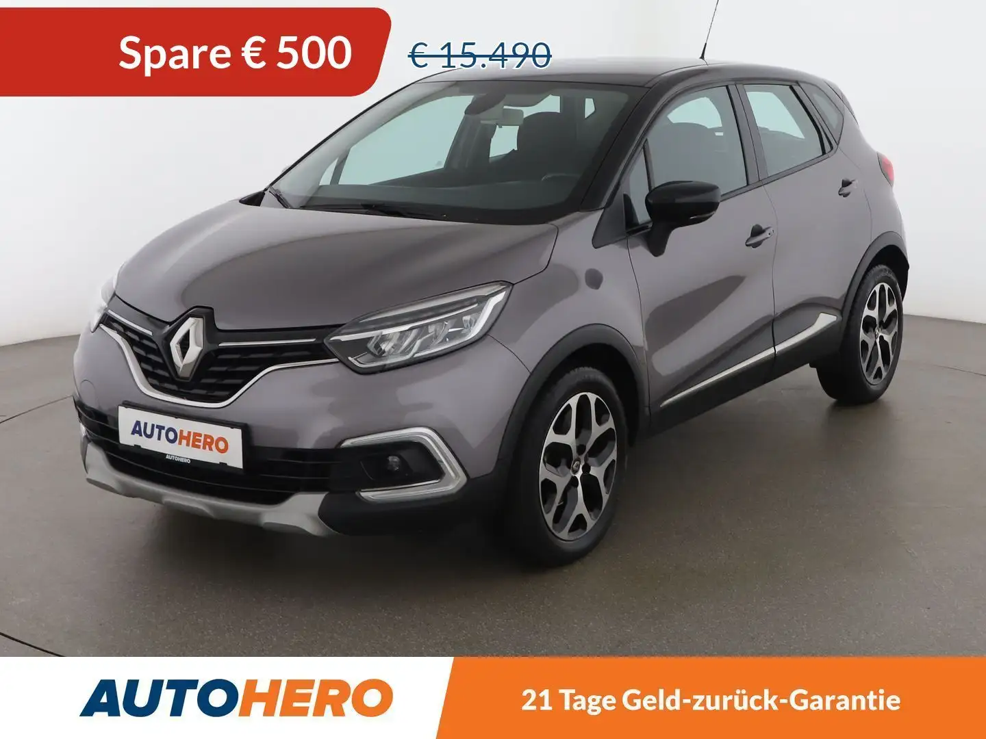 Renault Captur 1.3 TCe Intens *LED*TEMPO*NAVI*CAM*SHZ*KLIMAAUT* Grau - 1