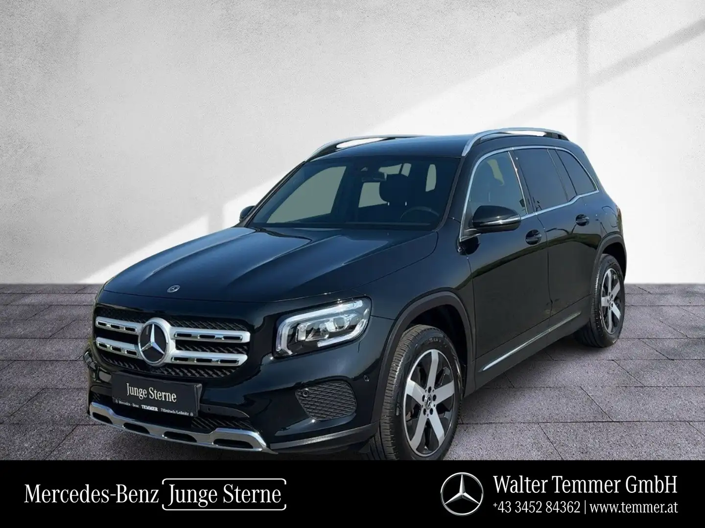 Mercedes-Benz GLB 200 4MATIC Progressive LED AHV RKam Tempomat Schwarz - 1