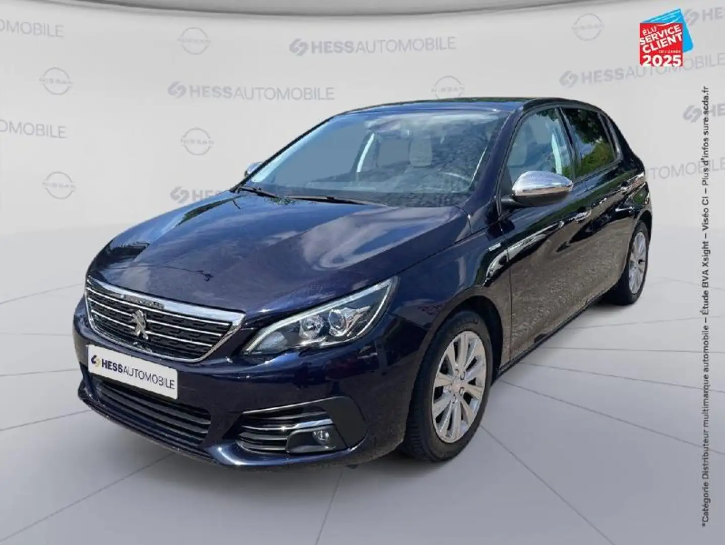 Peugeot 308 1.2 PureTech 110ch S\u0026S Style 6cv Bleu - 1