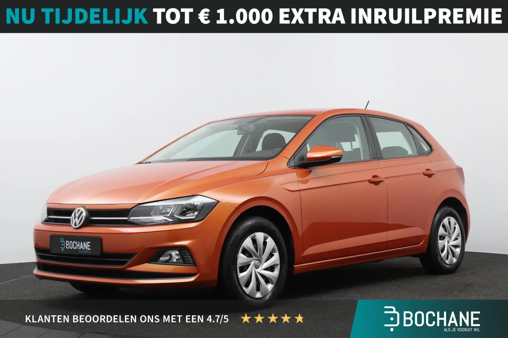 Volkswagen Polo 1.0 TSI Comfortline | Carplay/Android auto | Cruis Orange - 1
