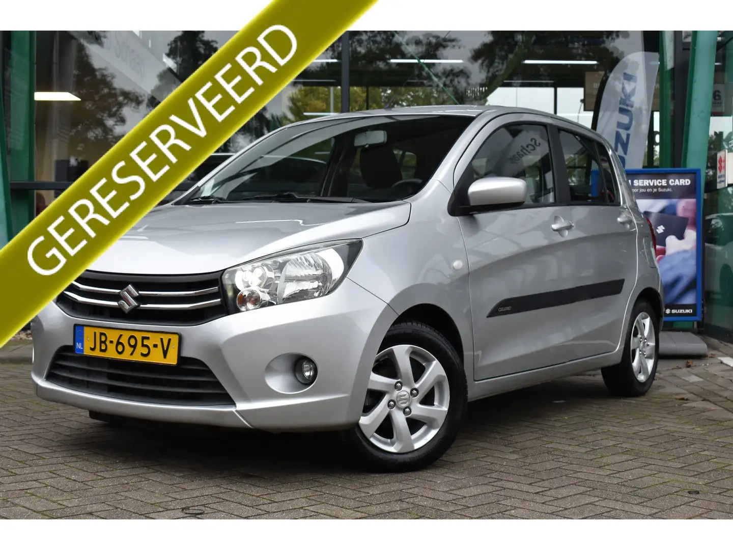 Suzuki Celerio 1.0 Exclusive 68pk 5-deurs | Airco | Lichtmetalen Grau - 1