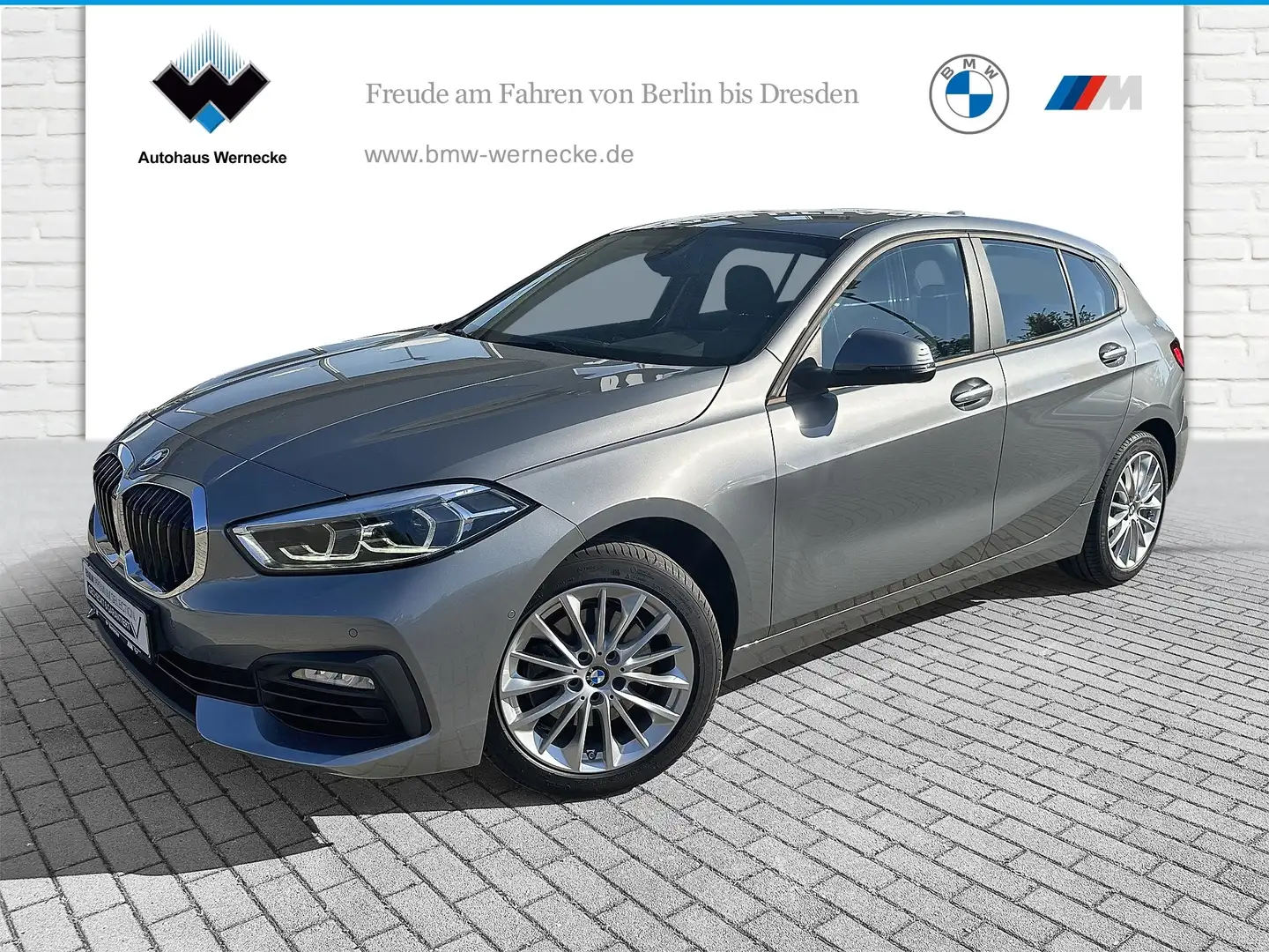 BMW 118 i Hatch Advantage Gestiksteuerung HiFi DAB Grau - 1