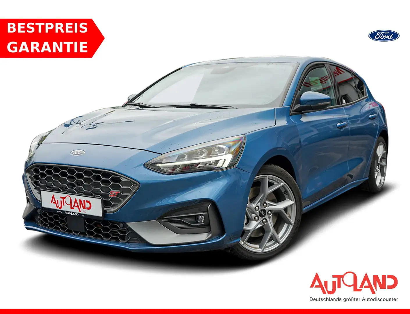 Ford Focus 2.3 EcoBoost ST LED Navi Sitzheizung DAB Azul - 1