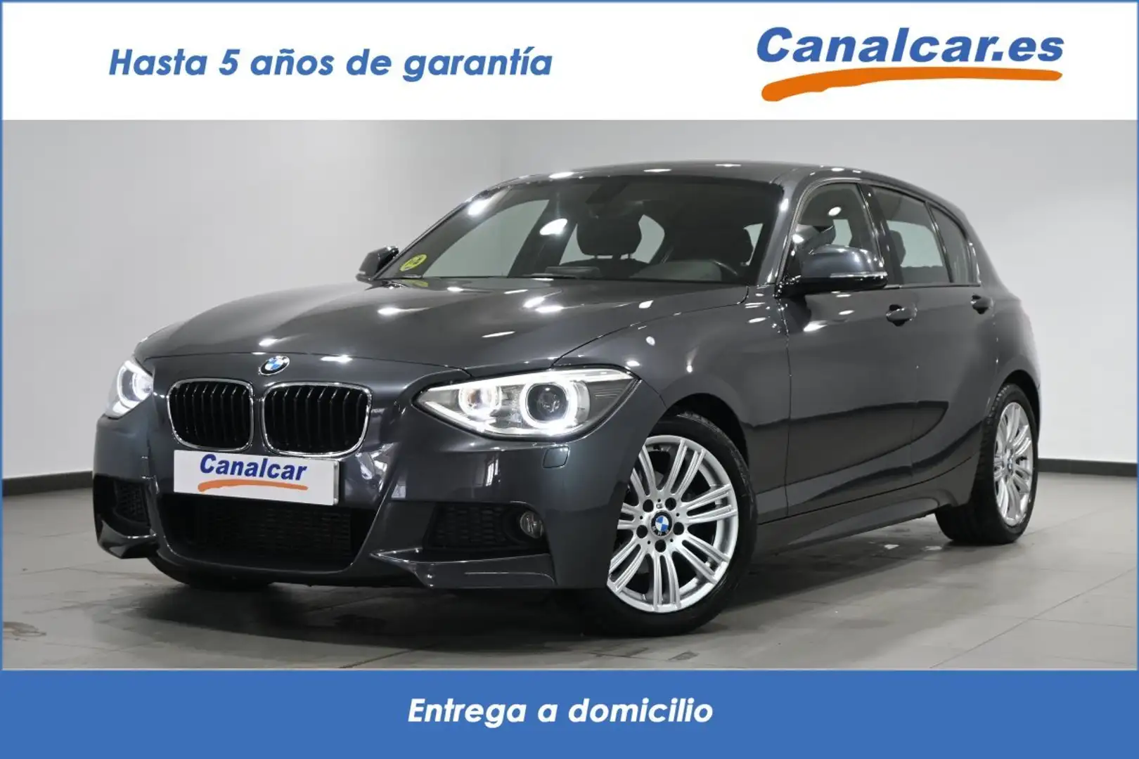 BMW 118 118d Gris - 1