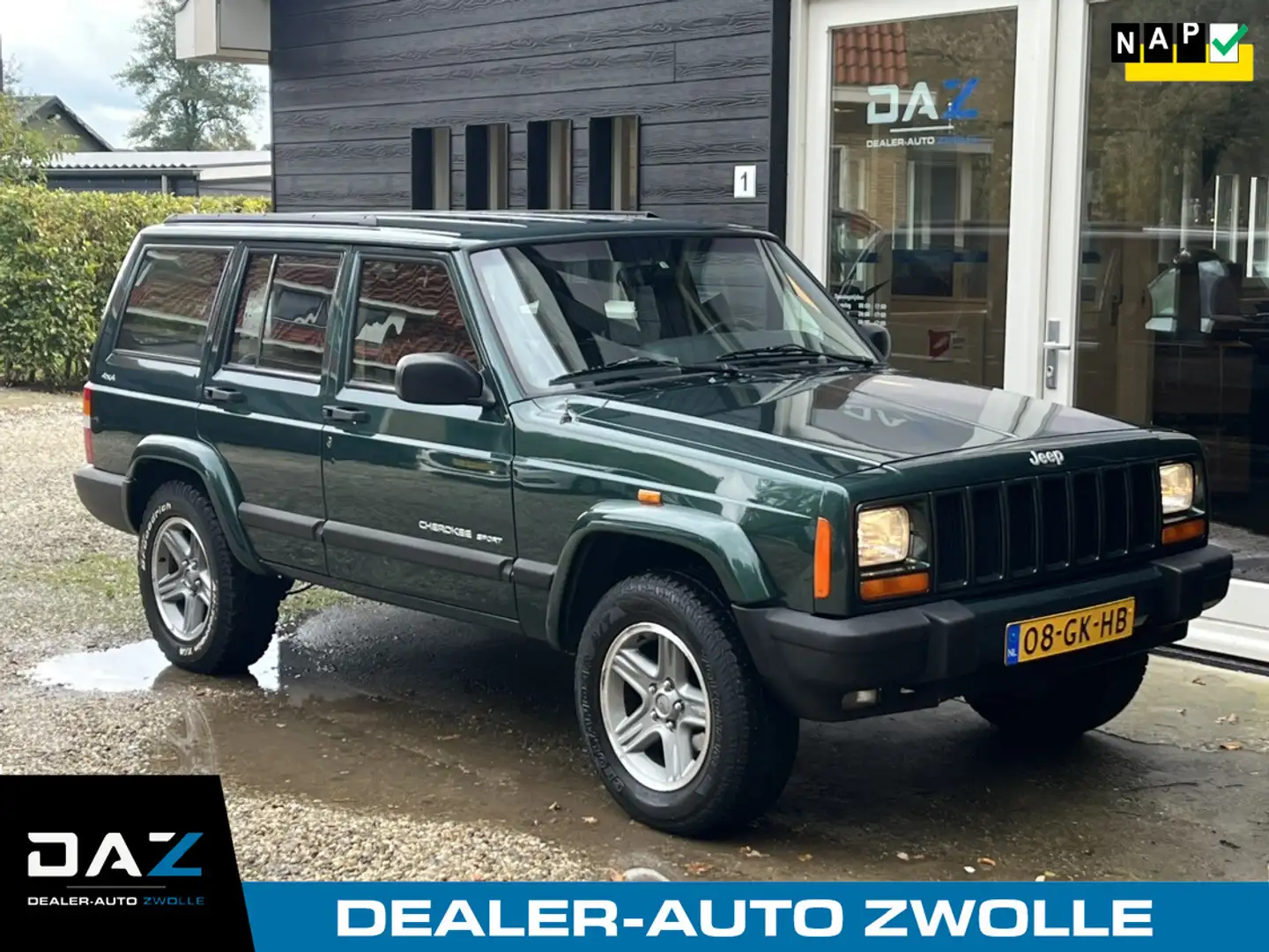 Jeep Cherokee 4.0i 60th Anniversary Aut/Airco/Leer/Cruise/Youngt Vert - 1