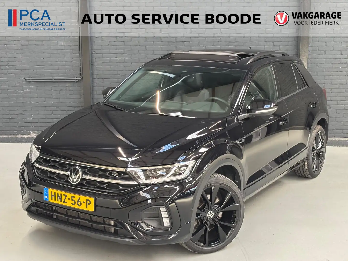 Volkswagen T-Roc 1.5 TSI (150pk) R-Line automaat - panoramadak - Be Negro - 1