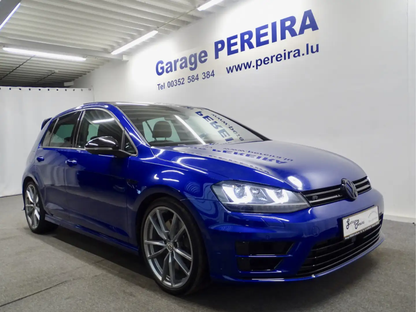 Volkswagen Golf R 7 R Vollaustattung  4motion CUIR BI-XENON NAVI 4X4 Bleu - 1