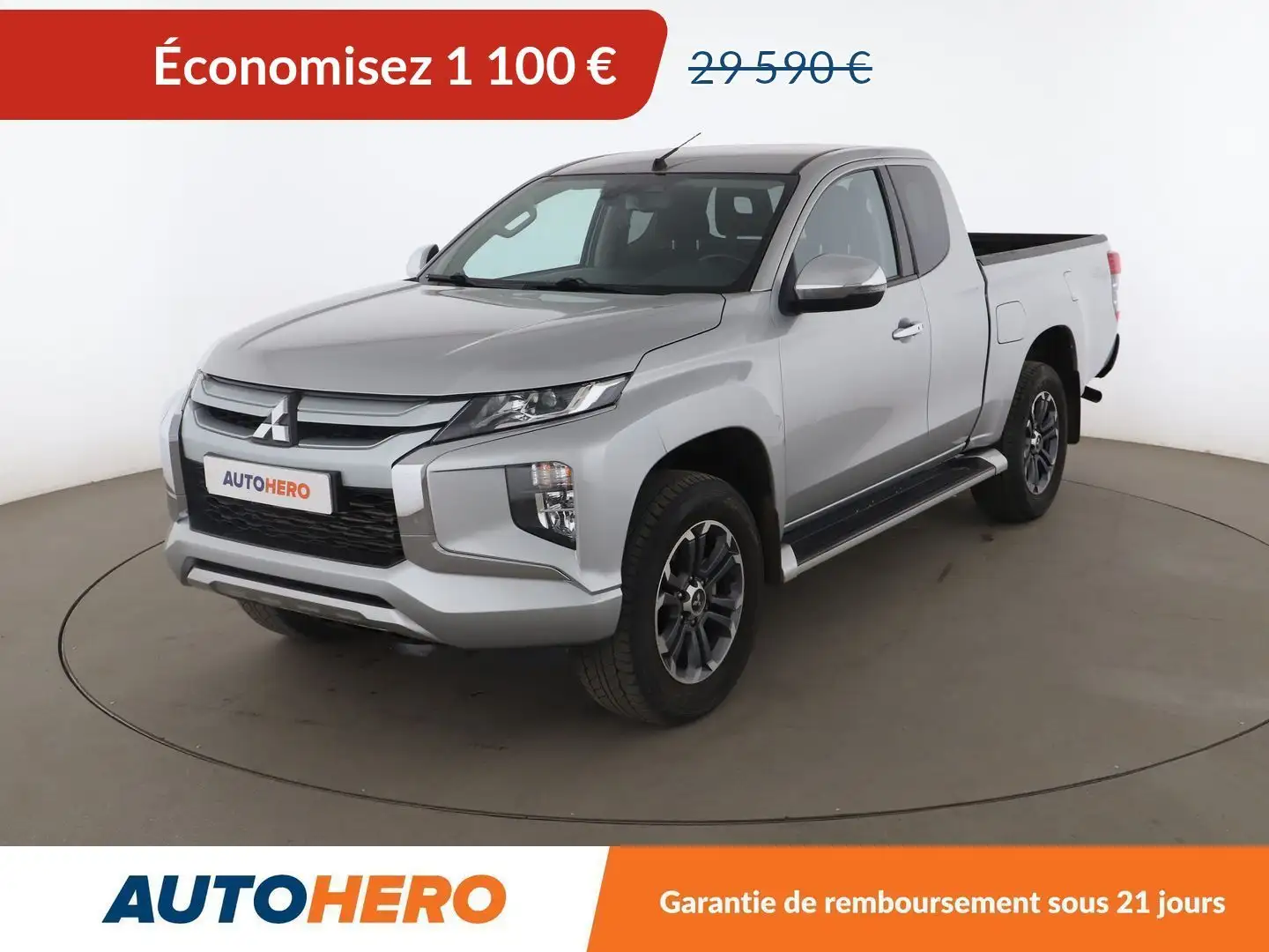Mitsubishi L200 Club Cabine 2.2 DI-D Intense Gris - 1