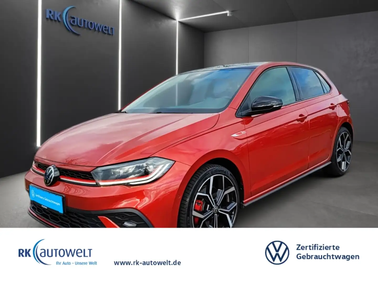 Volkswagen Polo GTI 2.0 TSI 140kW 7-Gang DSG Rot - 1