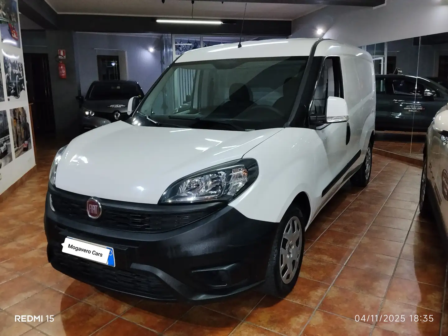 Fiat Doblo Doblò 1.6 MJT 105CV PL-TN Cargo Maxi Lamierato Bianco - 2