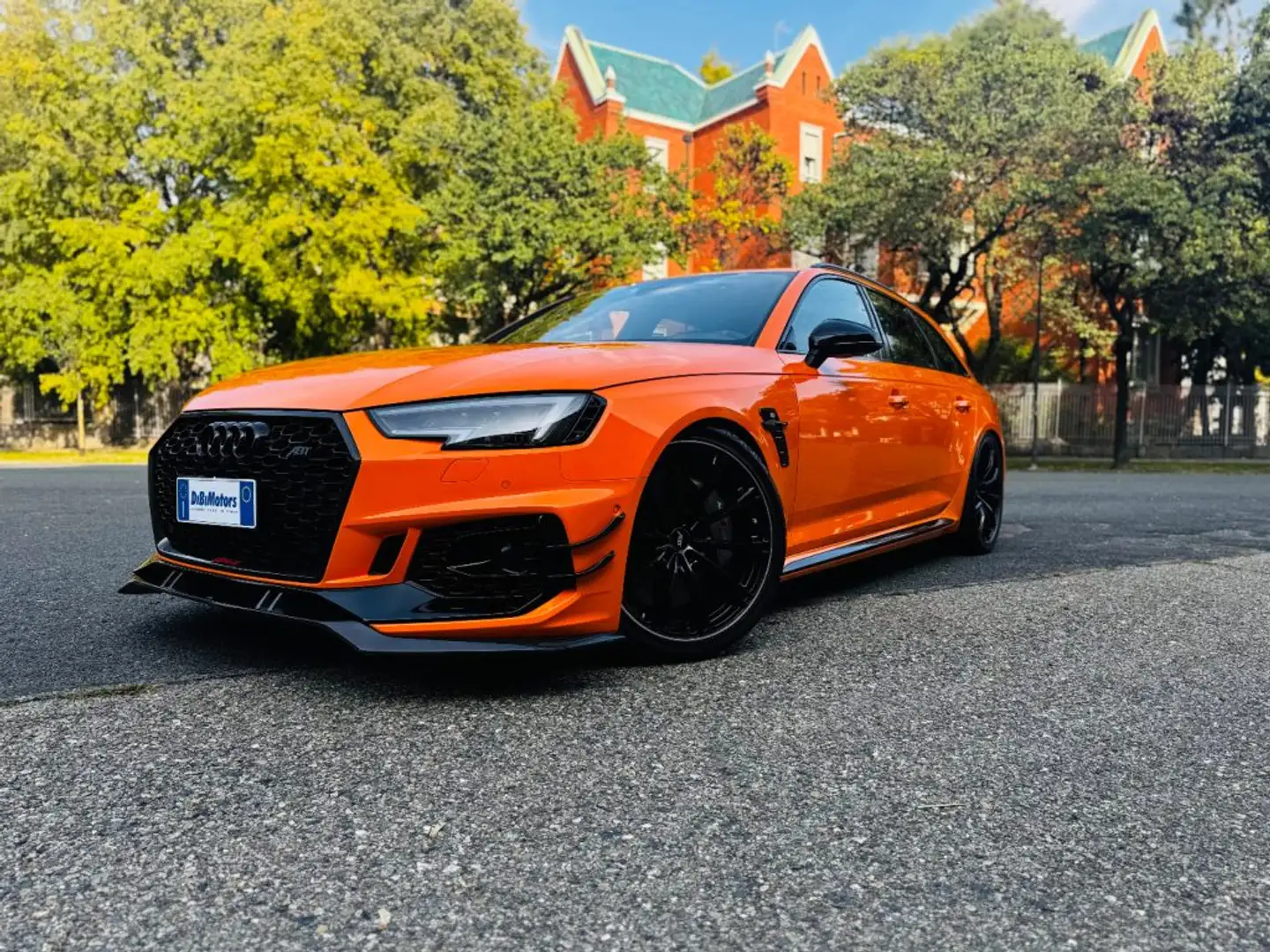 Audi RS4 R ABT 1/50 ORANGE FULL CERAMIK ONLY KM 35000! Arancione - 1