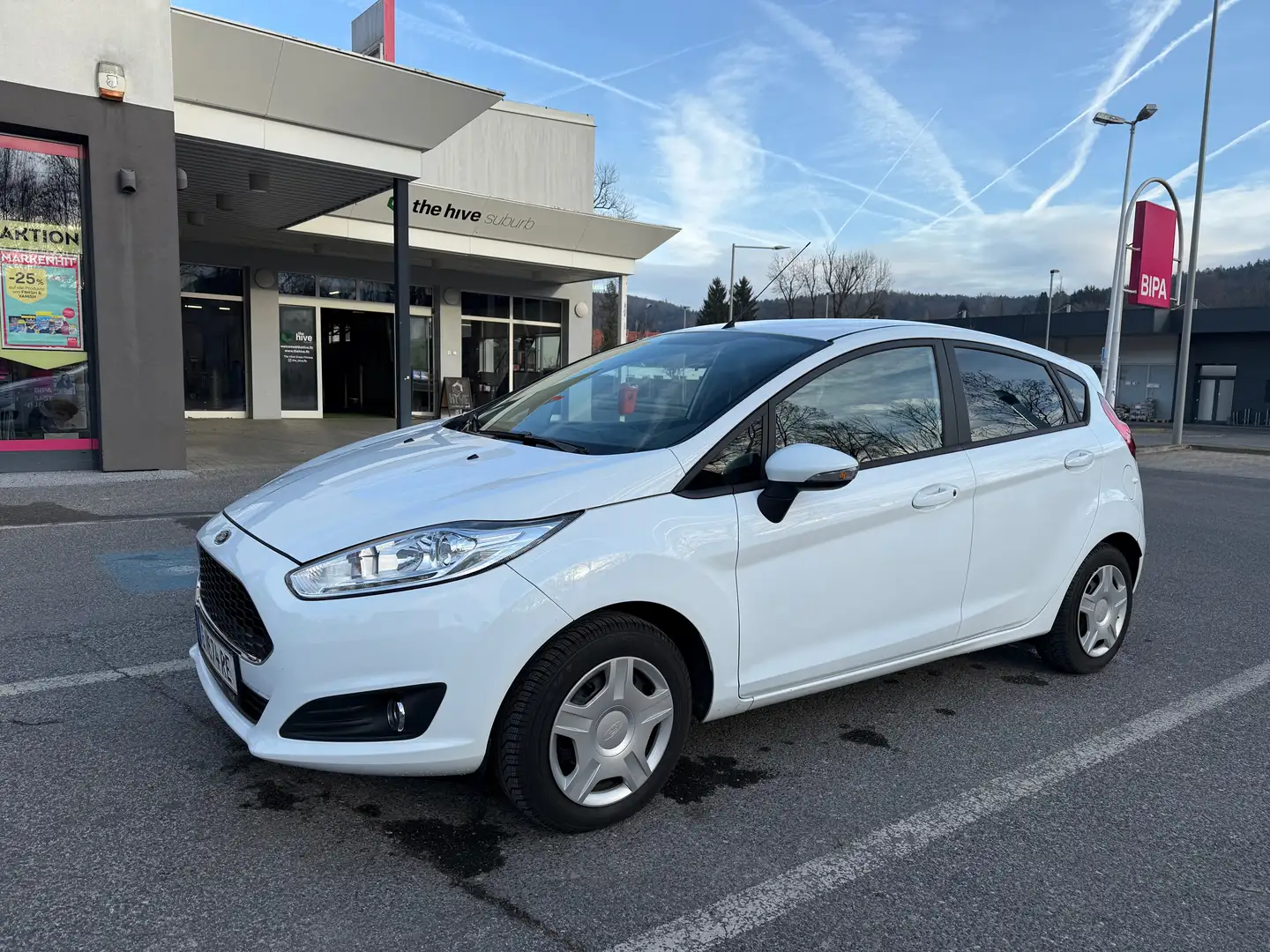 Ford Fiesta Trend 1,25 Weiß - 1