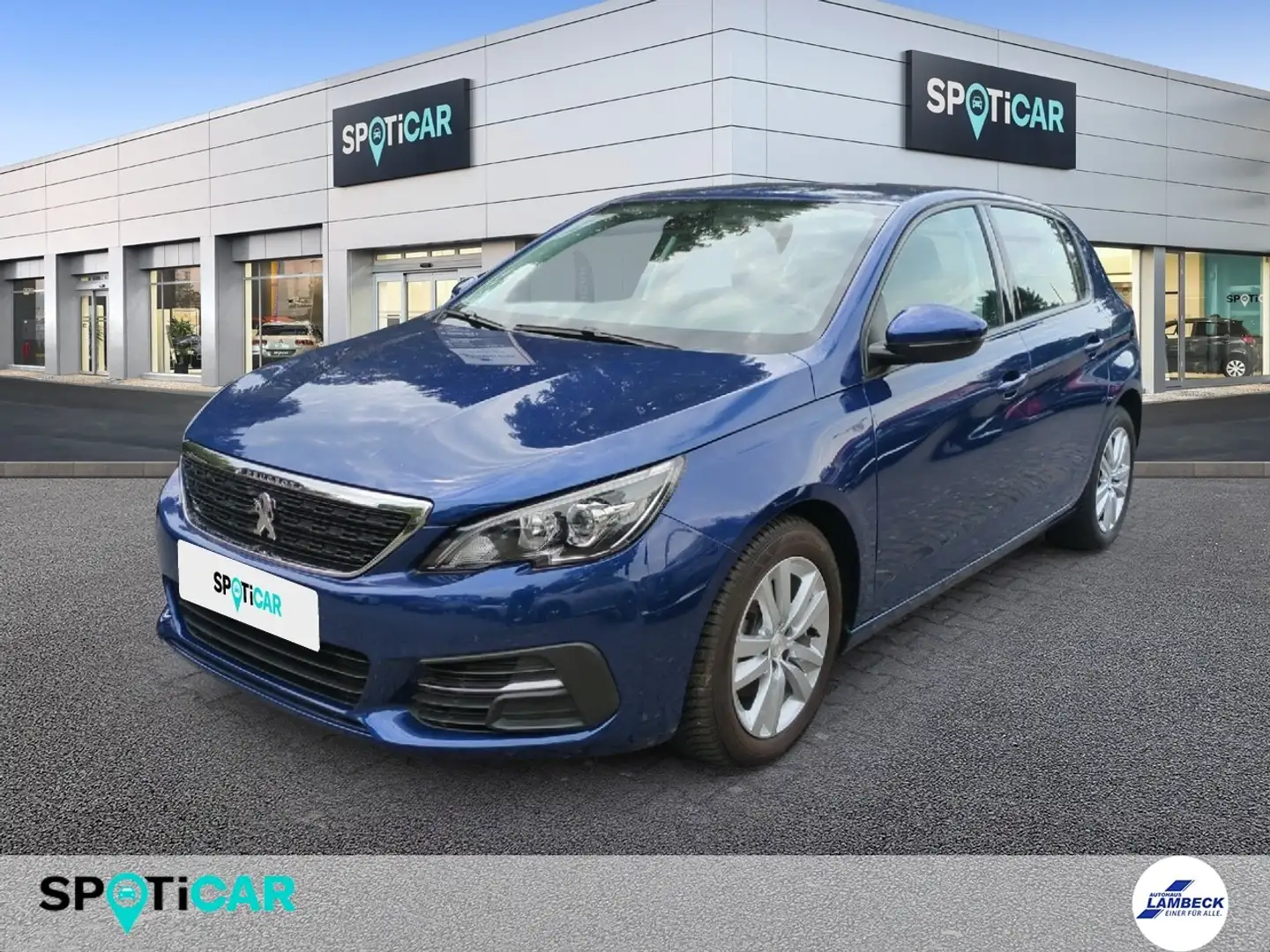 Peugeot 308 Active 1.2 PureTech 130 NAVI SHZ CAM Blauw - 1