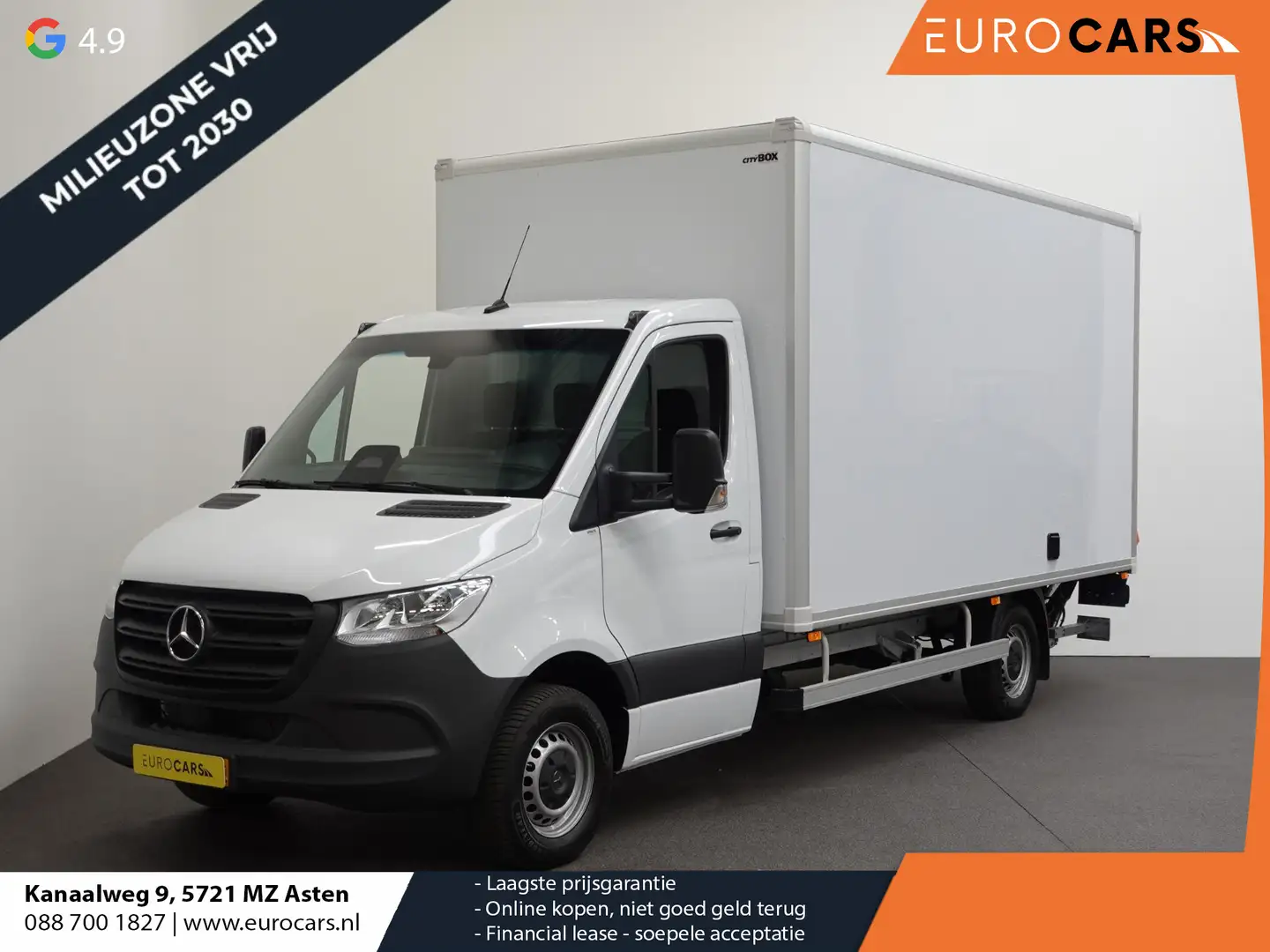 Mercedes-Benz Sprinter 315 1.9 CDI Bakwagen Meubelbak Laadklep Navi| Airc Blanc - 1