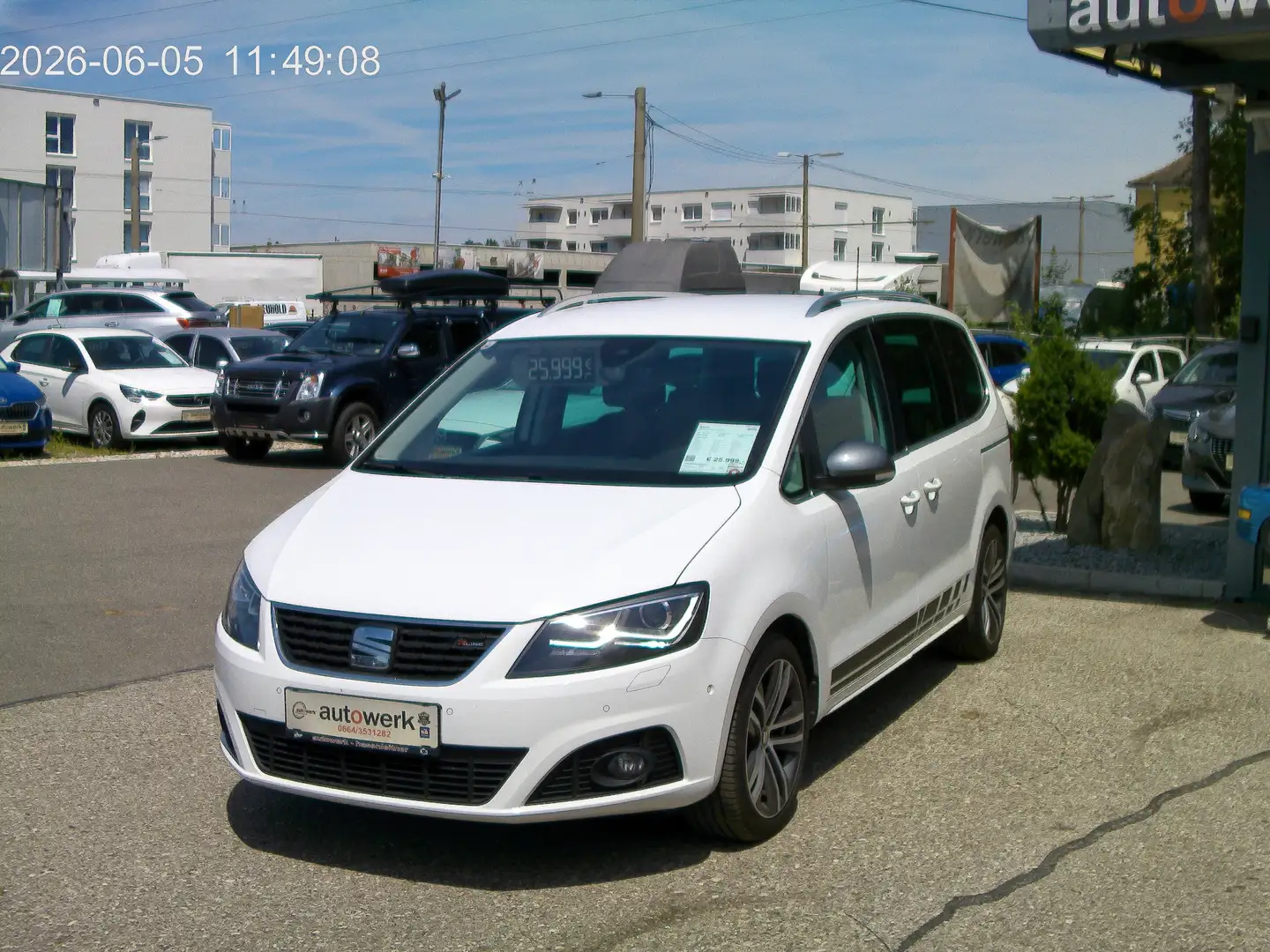 SEAT Alhambra FR-Line Weiß - 2
