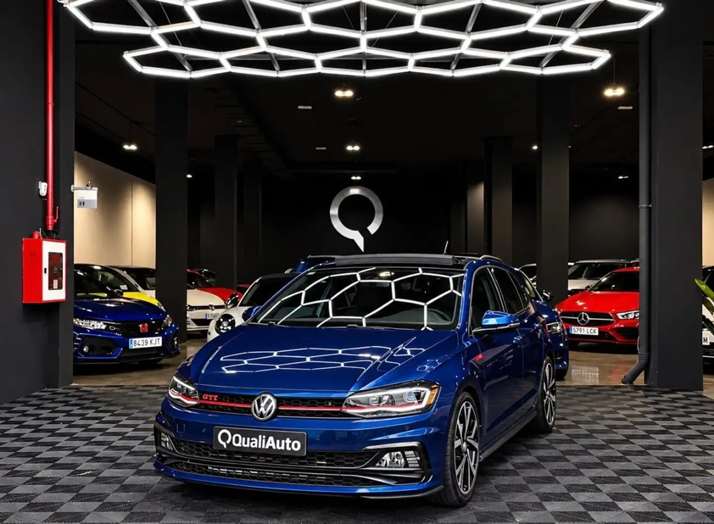 Volkswagen Polo 2.0 TSI GTI DSG Azul - 1