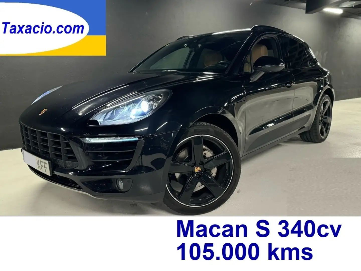 Porsche Macan S Aut. Negro - 1