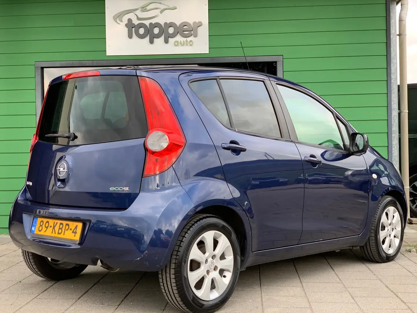 Opel Agila 1.0 Enjoy | Met Nieuwe APK | Airco | Azul - 2