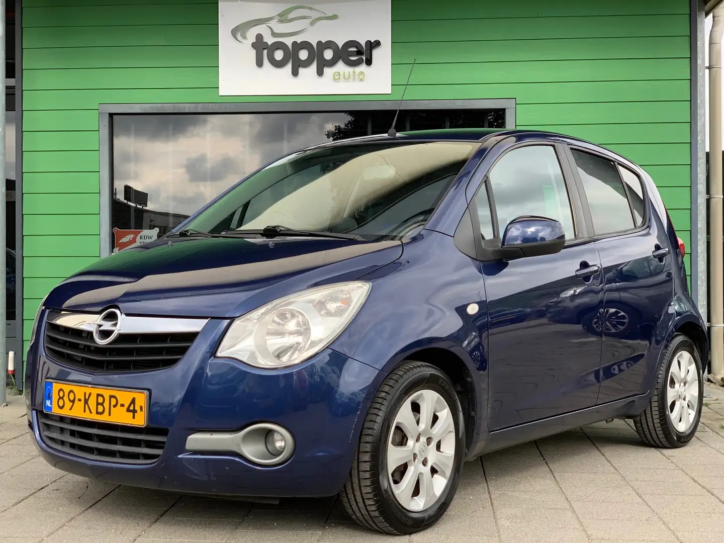 Opel Agila 1.0 Enjoy | Met Nieuwe APK | Airco | Azul - 1