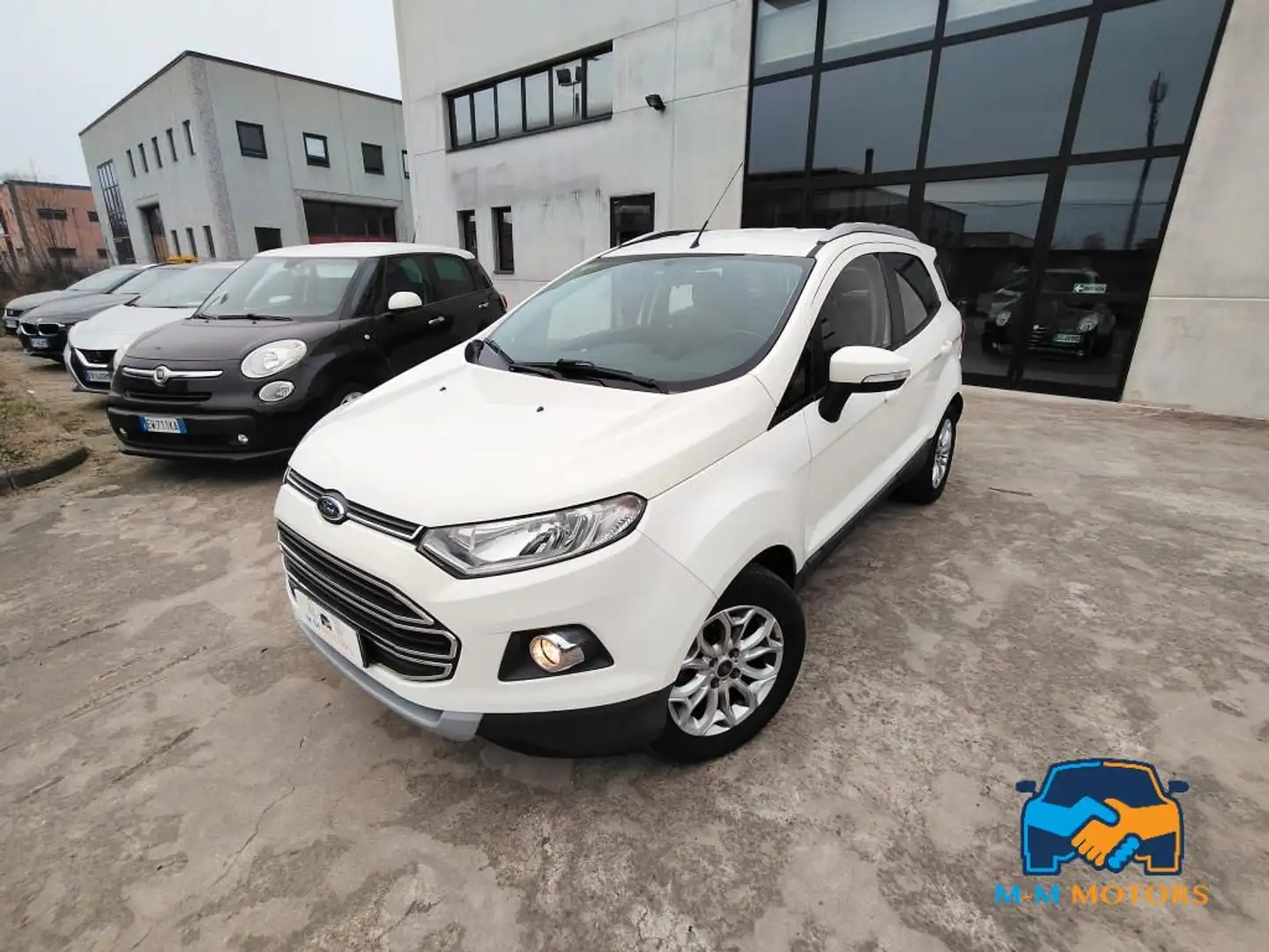Ford EcoSport 1.0 ecoboost Titanium s/ruot.esterna 125cv Bianco - 1