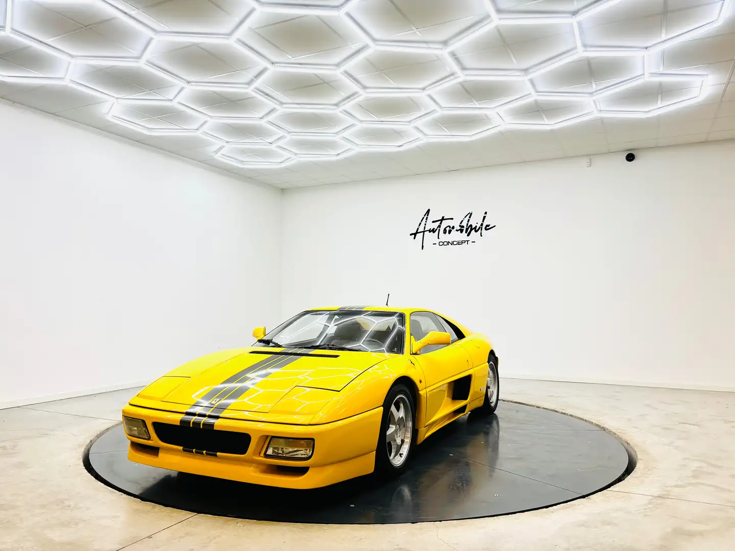 Ferrari 348 🟡TB🟡3.4L V8🟡300 CV🟡ANCÊTRE Geel - 1