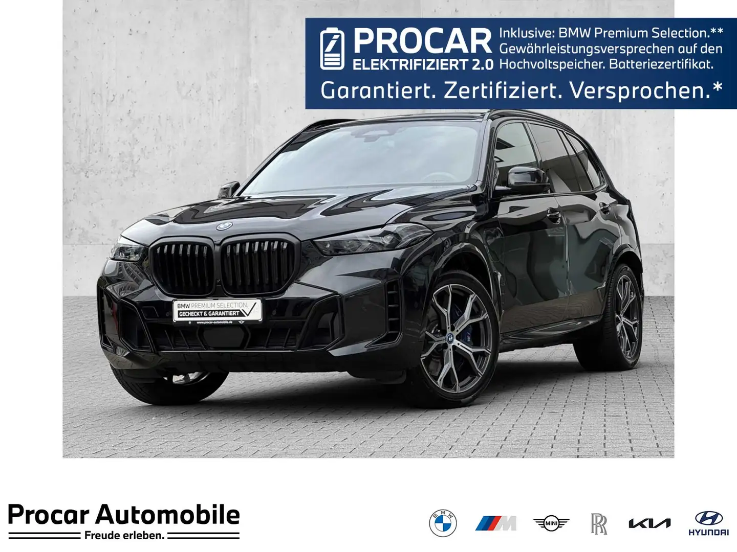 BMW X5 xDrive50e M Sport Pro DA/PA Prof Pano AHK H/K Schwarz - 1