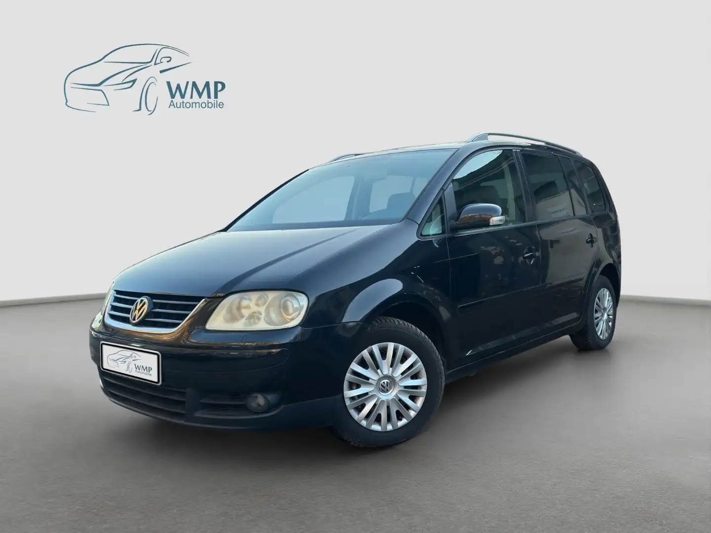 Volkswagen Touran Highline/Navi/Leder/SHZ/Schiebedach/ Schwarz - 1