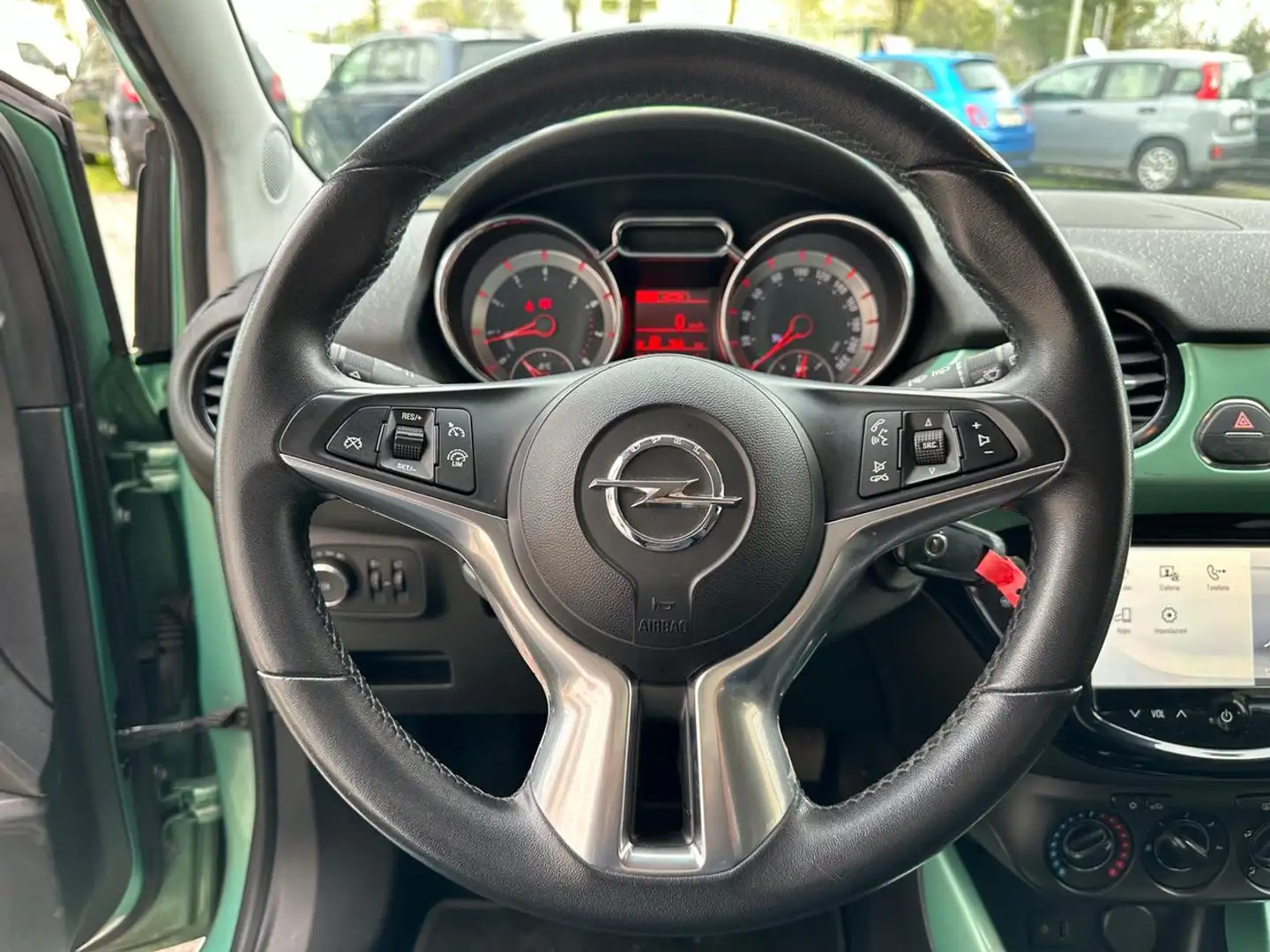 Opel Adam 1.2 70 CV  Bluetooth CarPlay * Ok NeoPatentati * Verde - 2