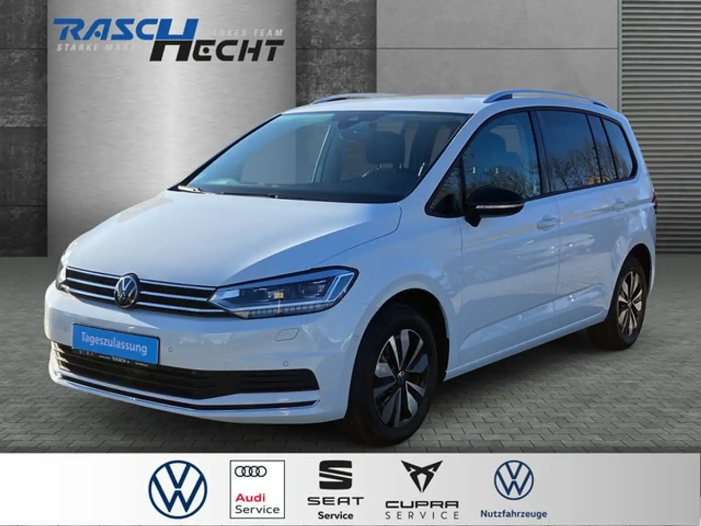 Volkswagen Touran Goal 1.5 TSI DSG*AHK*LED*SHZ* Fehér - 1