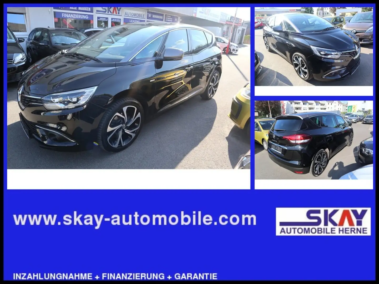 Renault Scenic BOSE Edition Navi Tempo Panoo Scheckheft Noir - 1