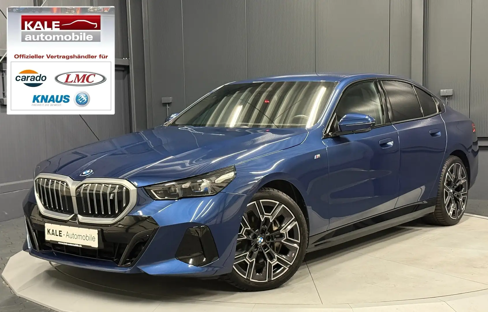 BMW i5 eDrive40 M-Sport*20Zoll*Innov.*Iconic Glow*H/K* Albastru - 1