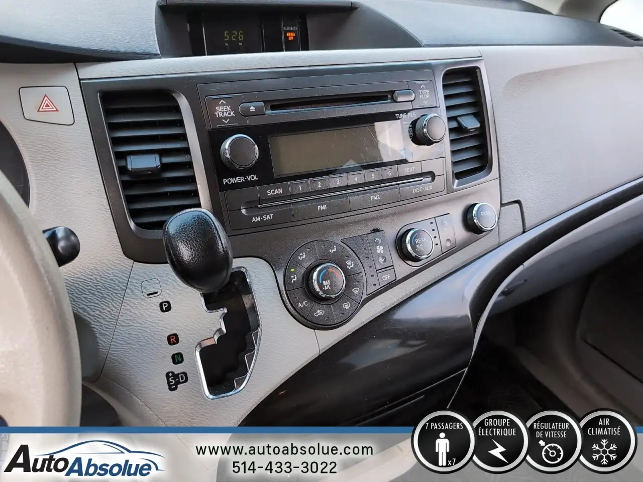 Toyota Sienna снимка Toyota Sienna