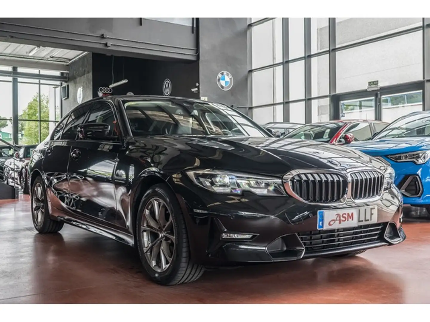 BMW 318 318dA Negro - 2
