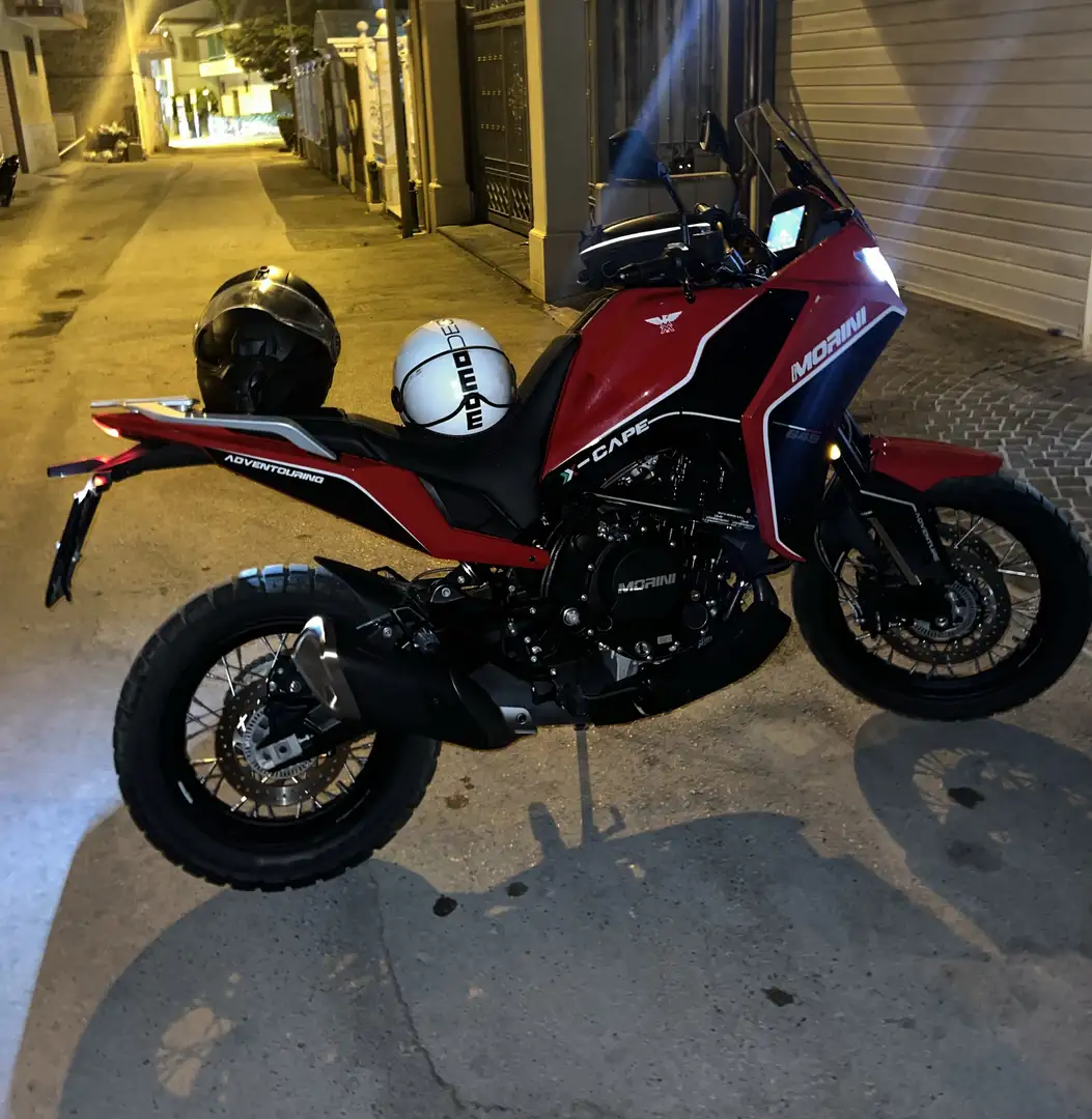 Moto Morini X-Cape depotenziata a libretto guidabile con patente a2 - 1