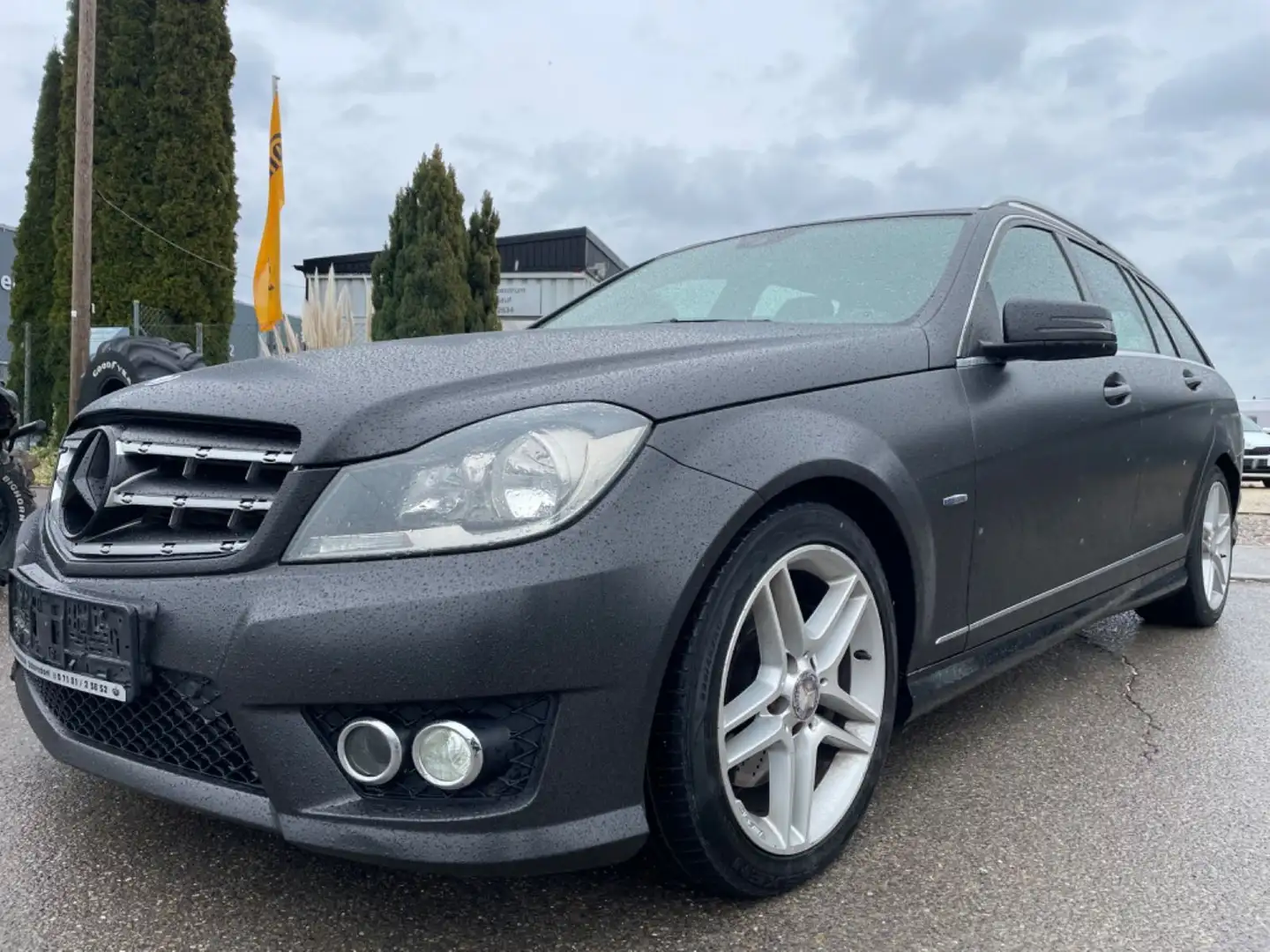 Mercedes-Benz C 300 T CDI  Navi Teill 4Matic AHK AMG Paket Noir - 1