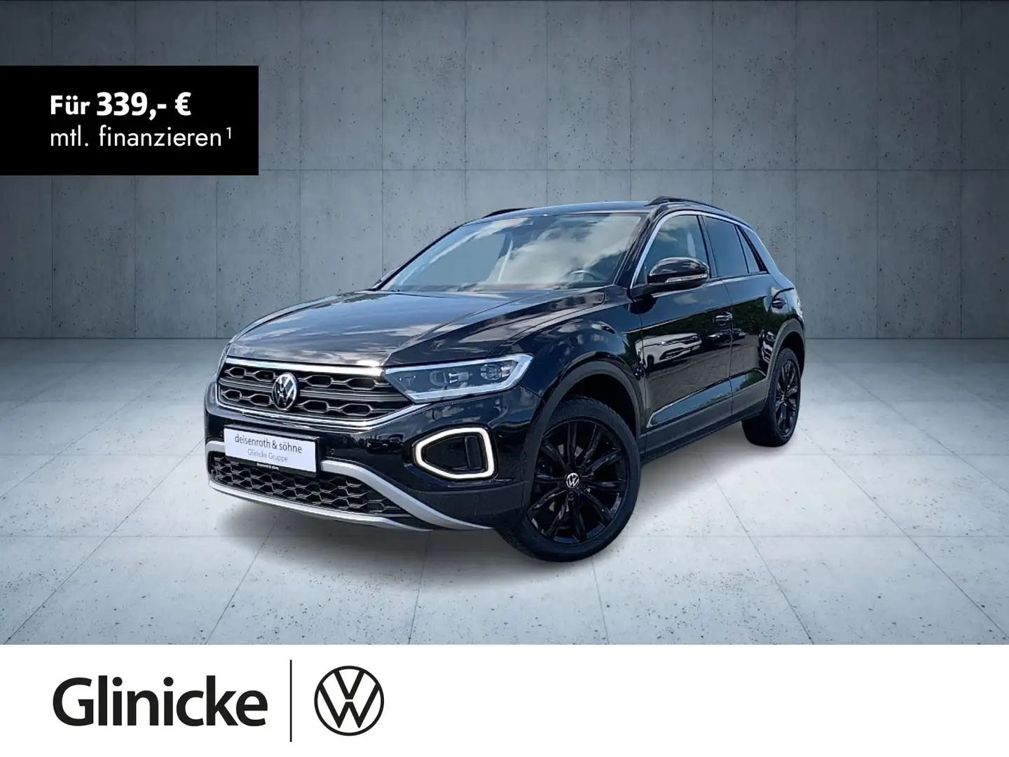 Volkswagen T-Roc T-ROC Life 1.5 TSI DSG AHK/LED/Kam/Nav/AppCon/AC Negru - 1