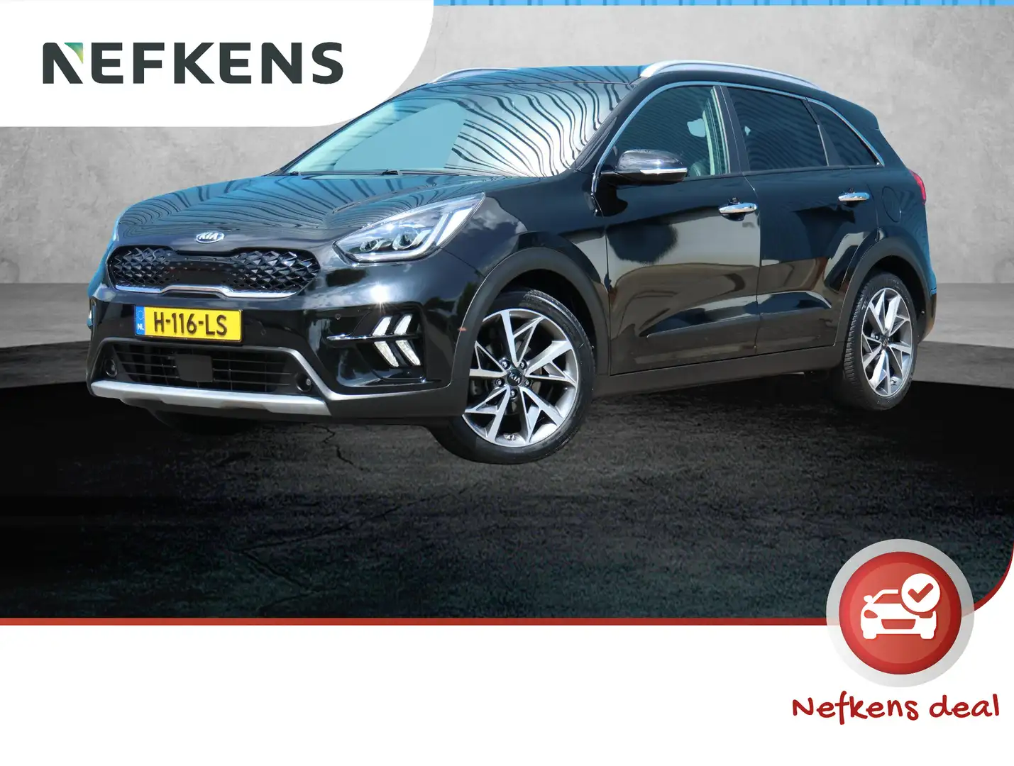Kia Niro 1.6 GDi Hybrid Style Edition | AppleCarPlay/Androi Schwarz - 1