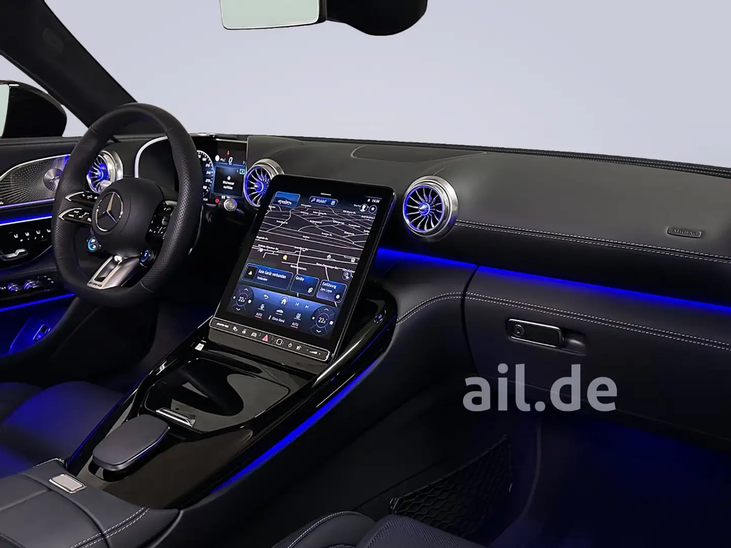 Mercedes-Benz SL 43 AMG LED LED Navi Sportausp. 360 HUD Kam. Negru - 2