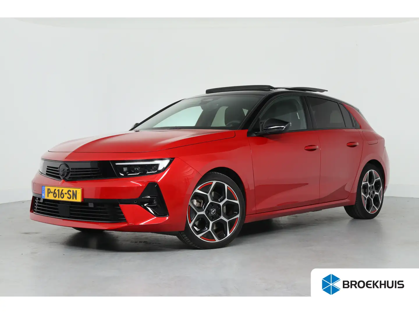 Opel Astra 1.6 Hybrid GS-Line | Dealer Onderhouden! | AGR | O Rood - 1