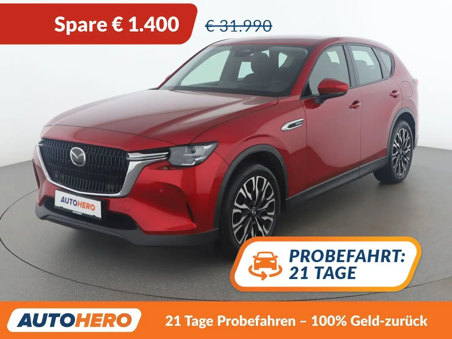 Mazda CX-60 2.5 e-Skyactiv Plug-in Hybrid Exclusive-Line AWD Rot - 1