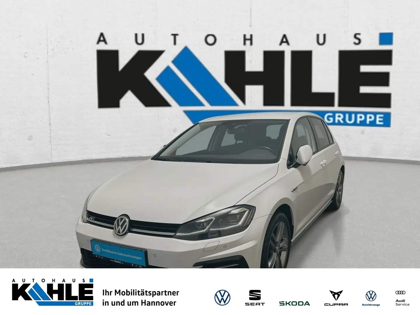 Volkswagen Golf VII Lim. 1.5 TSI Highline LED Navi PDC Blanc - 1