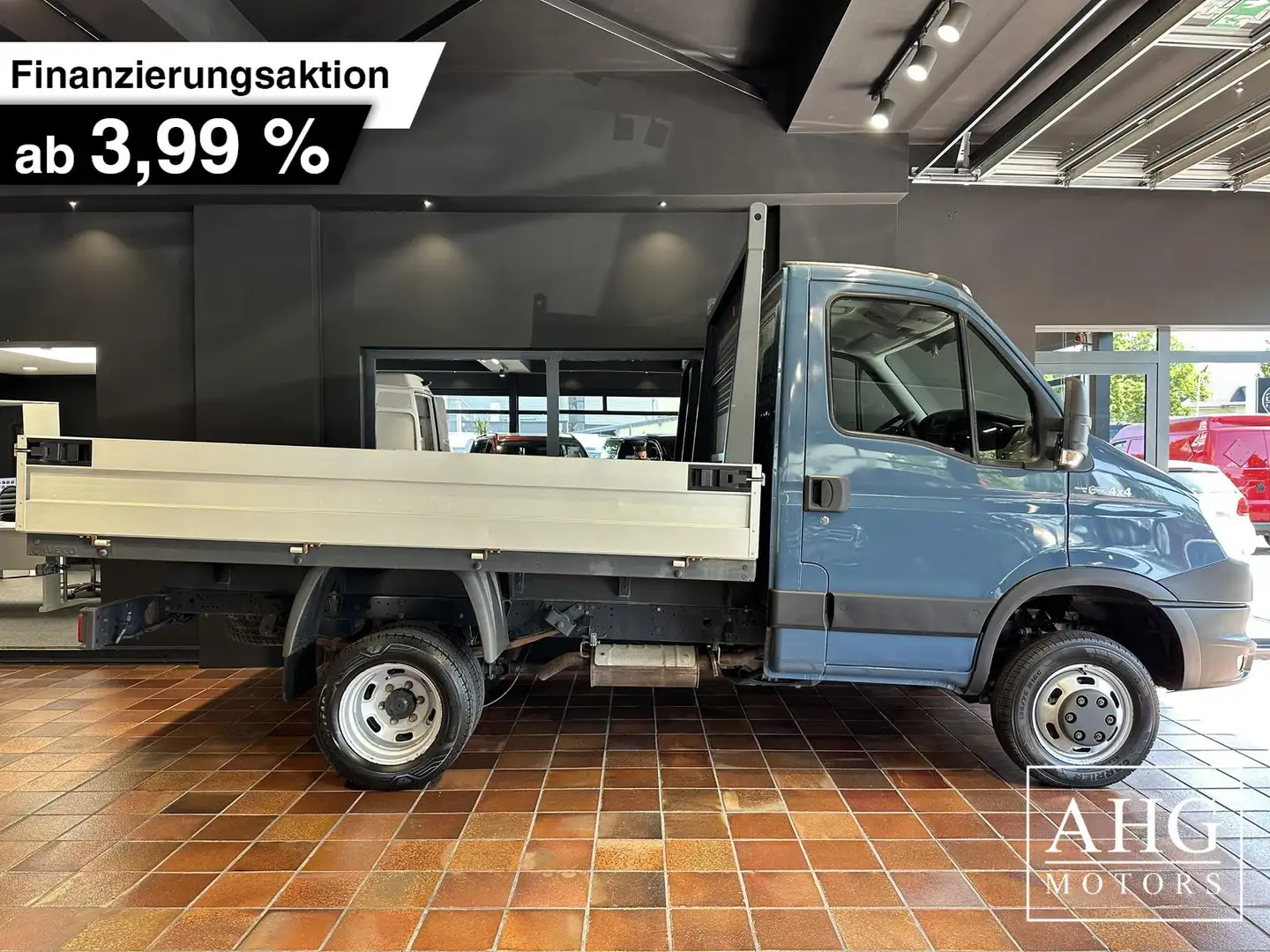 Iveco Daily 35C15 4X4 ACHLEITNER SPERREN UNTERSETZUNG L1-KURZ Bleu - 1