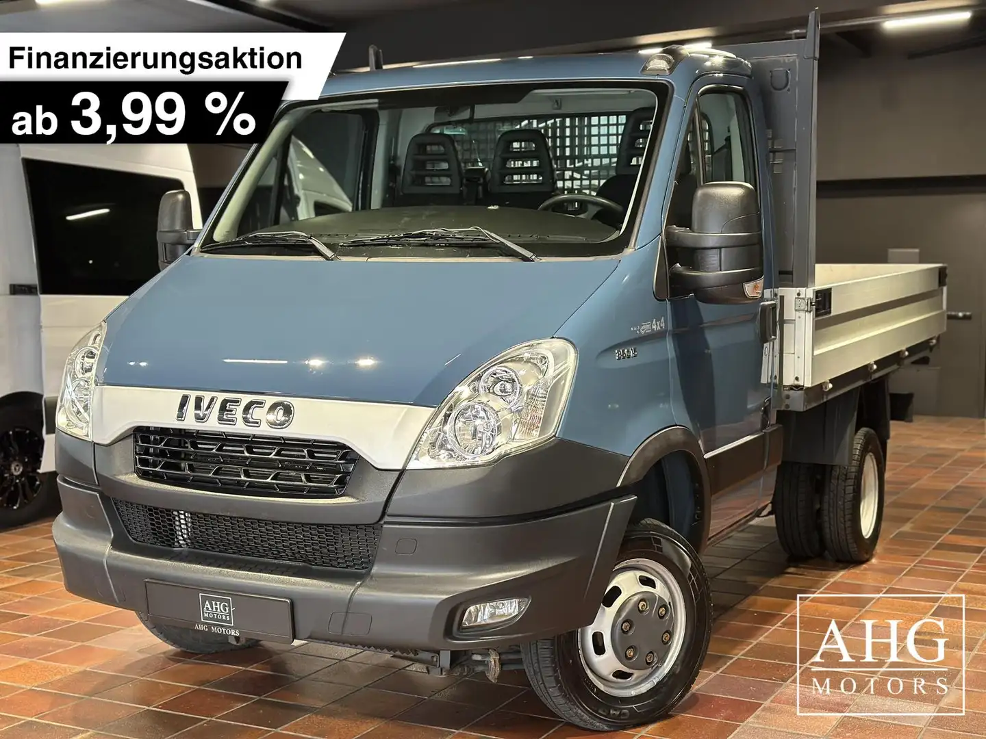 Iveco Daily 35C15 4X4 ACHLEITNER SPERREN UNTERSETZUNG L1-KURZ Blau - 1