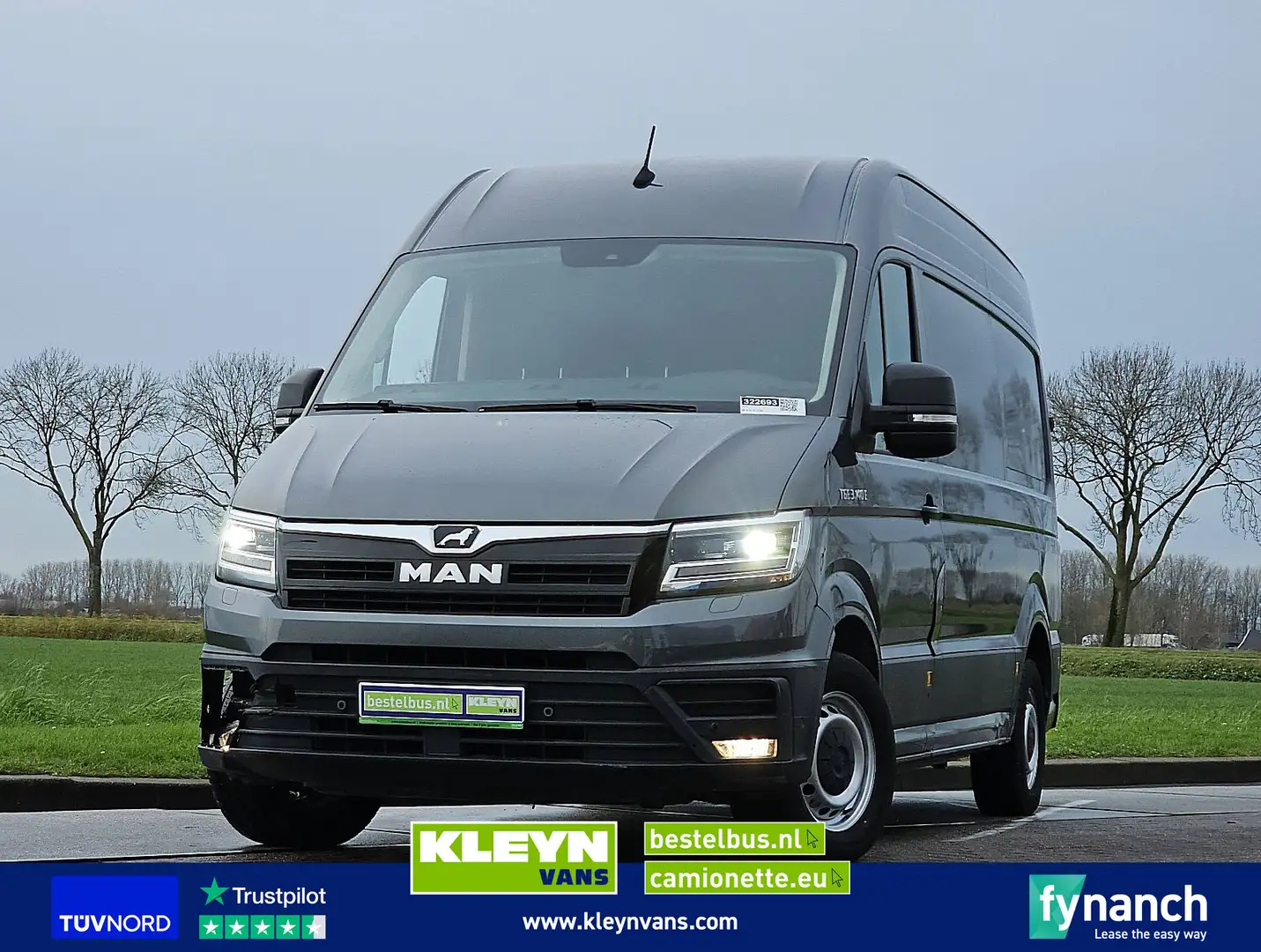 MAN TGE E-TGE L3H3 35kWh LED Autom Grijs - 1